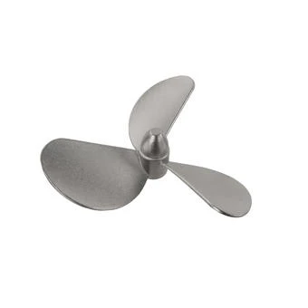 Propellerrührer mit 3 Flügeln, Guss, L=400mm, D=100mm, Wellendurchmesser 10mm,Gewicht g: 305,0