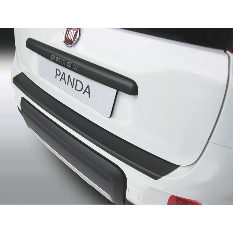 RGM, ABS Heckstoßstangenschutz passend für Fiat Panda 4x4/Trekking 3/2012- Schwarz, Mattschwarz