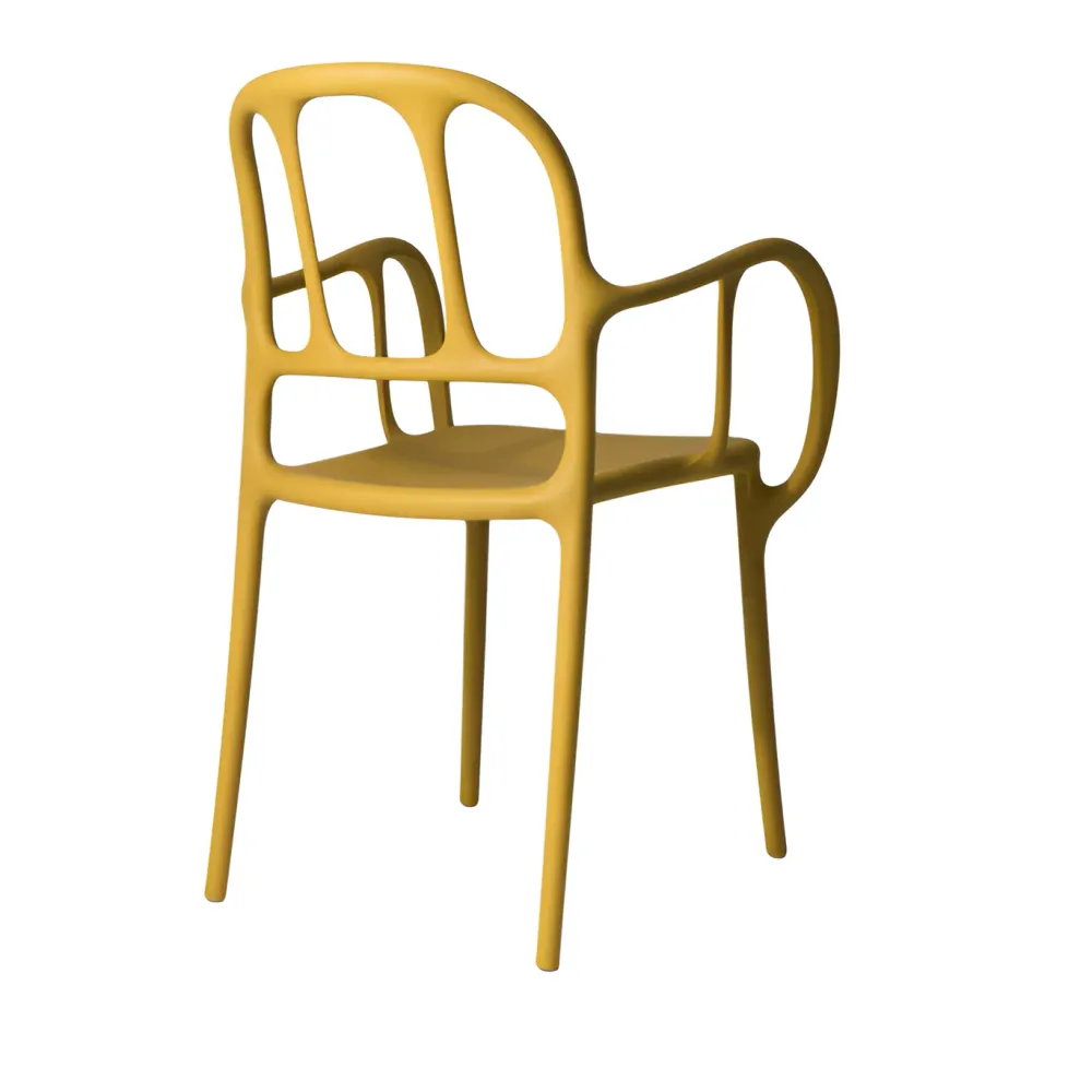 MILA Outdoor-Stuhl, gelb