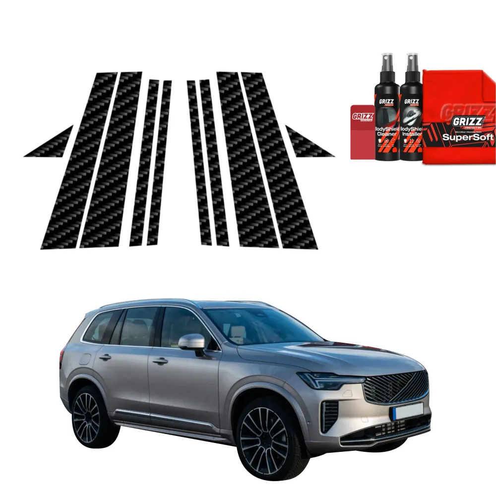 10in1 Kohlenstoff Schutzfolie für B-C-Säule - Volvo XC90 (2026)