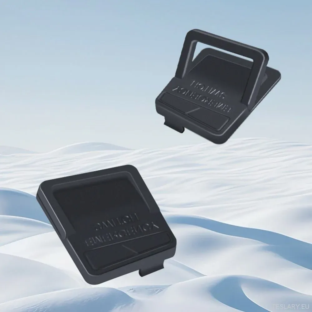 2pcs/Set Hecktür Notfall -Lock -Tür -Release -Notrufknopf für Tesla Neues Modell 3+ Highland 2024
