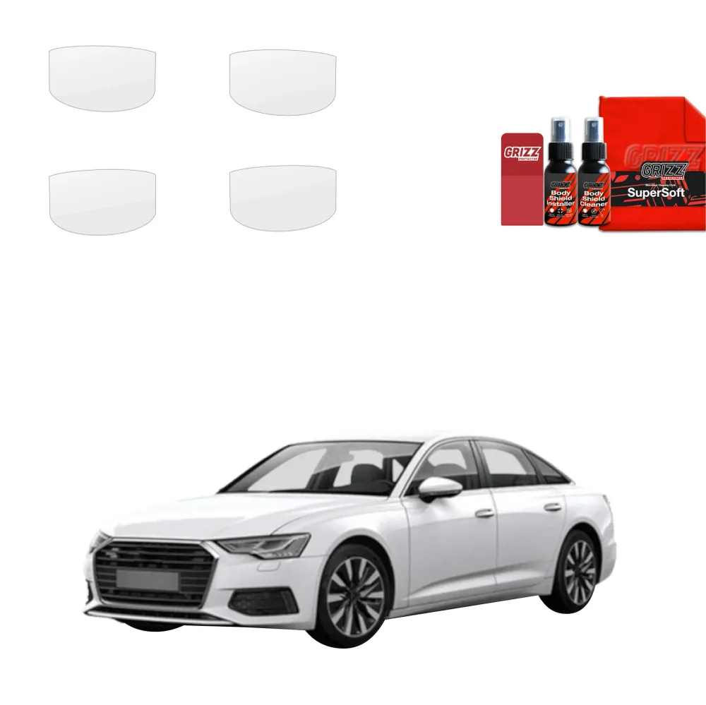 4in1 Schutzfolie für Türgriffmulden - Audi A6 C8 Sedan (2018-2023)