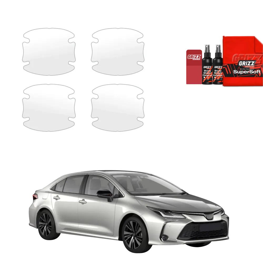 4in1 Schutzfolie für Türgriffmulden - Toyota Corolla Sedan (2022-2026)