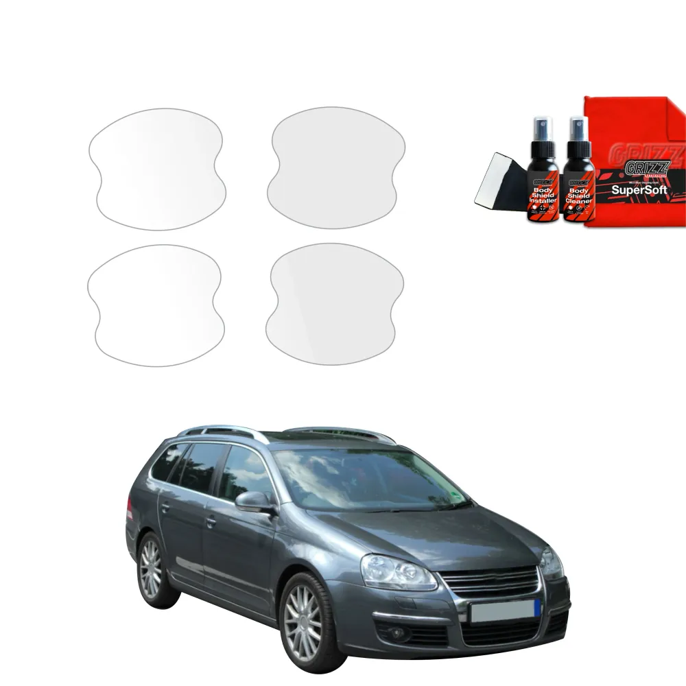 4in1 Schutzfolie für Türgriffmulden - Volkswagen Golf 5 Variant (2003-2009)