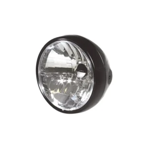 6-1-2" Clubman Scheinwerfer Moto Schwarz