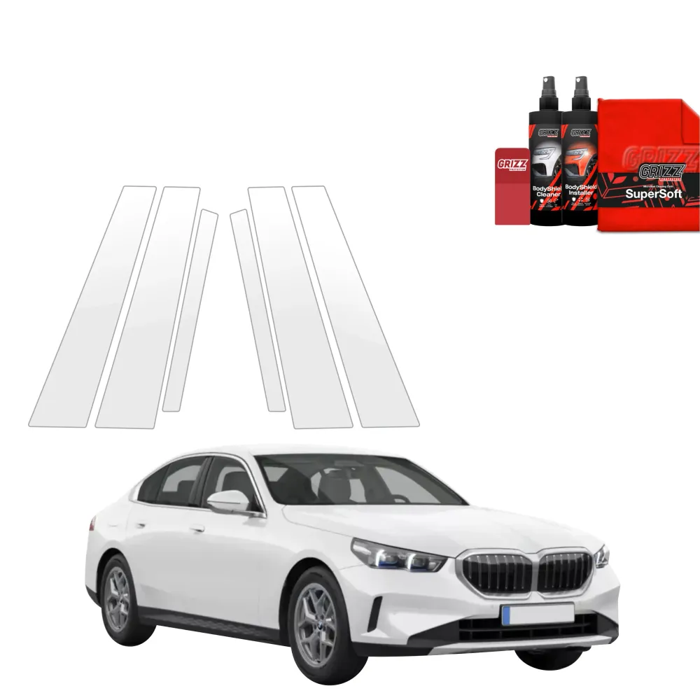 6in1 Schutzfolie für B-C-Säule - BMW 5 Sedan G60 520i (2024-2026)