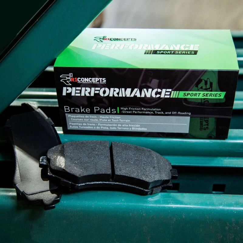 R1 97-13 Chevrolet Corvette Rear Performance Sport Pads & Hardware Kit