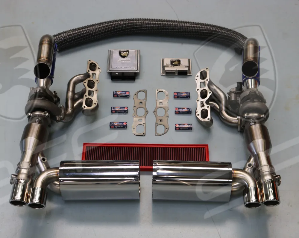 9FF Leistungssteigerung Stage 6 "Bolt-on Kit Monster-VTG" 900 PS passend für Porsche 991 Turbo/S 9FF innovations GmbH