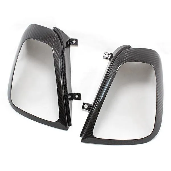 Abarth 500 Rear Light Cover - Carbon Fibre