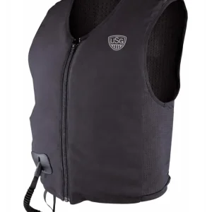 Aixplorer Softshell-Airweste mit EquiAirbag® System (inkl. CO2-Kartusche 45 g & Werkzeug) Black 3XS