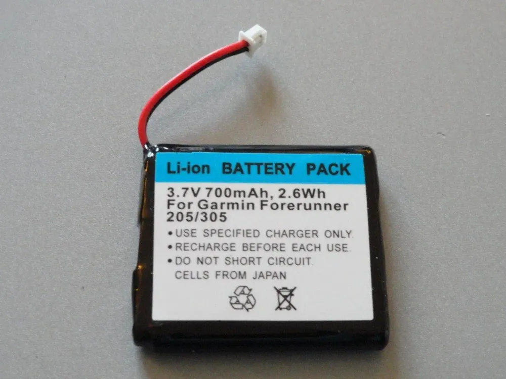 Akkumulator Li - Ion für Garmin Schiffe 3.7v700mah