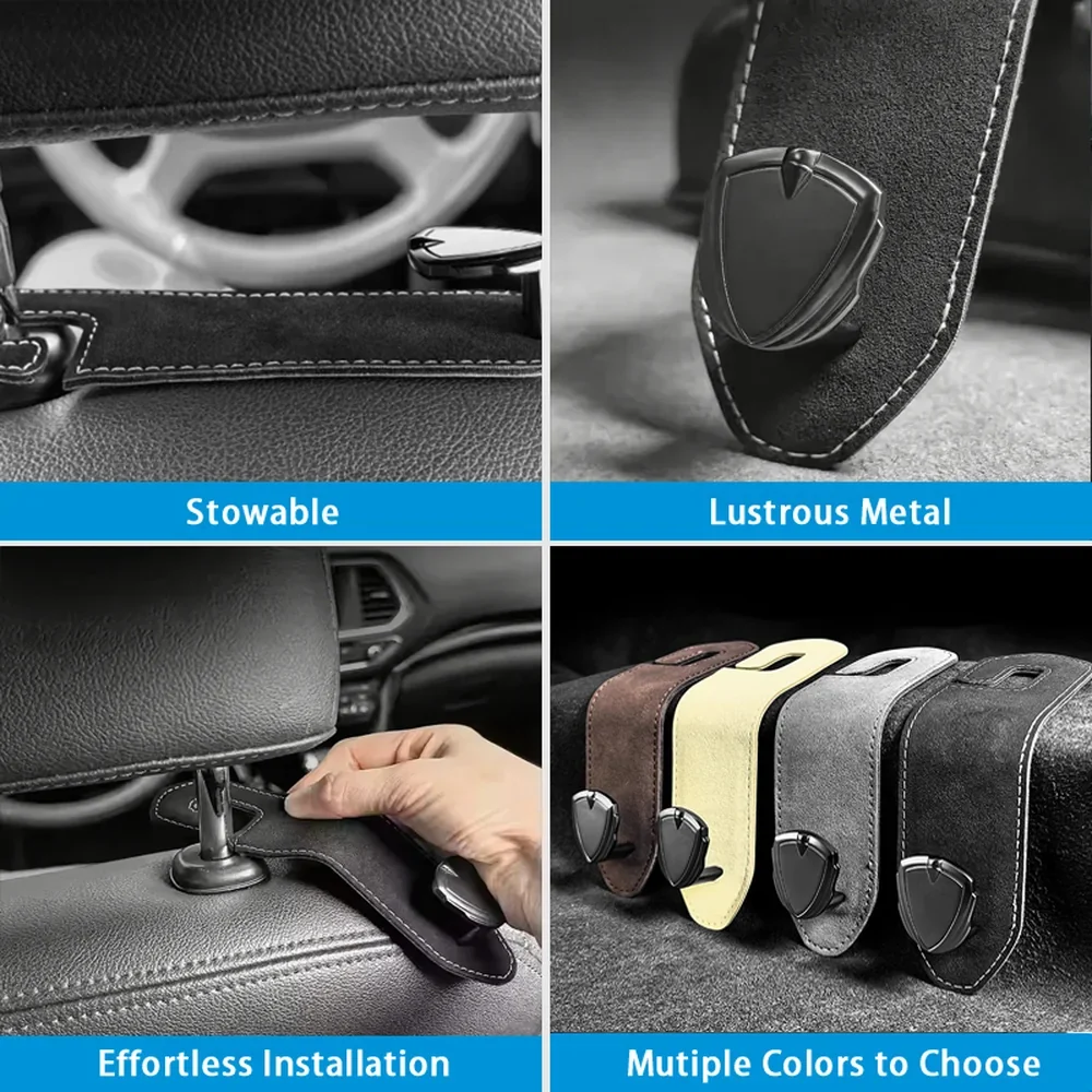 Alcantara Auto-Sitzklapphaken Für VW ID.4 2021-2025