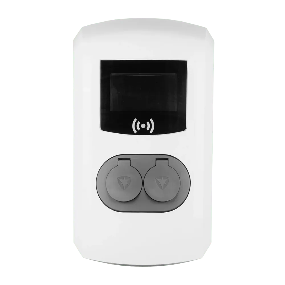 Alfen Eve Double Pro-line 3PH (2C, Shutter, 32A, RFID, Logo, Backoffice E-Flux)