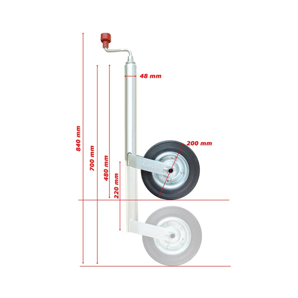 AL-KO Anhänger Stützrad Compact 150kg - 1222434