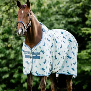 Amigo Fliegendecke mit UV-Schutz Dragonfly Print/Silver, Blue & Sage 140