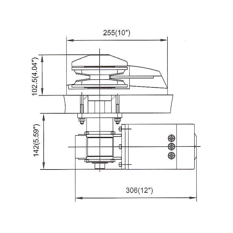 Ankerwinde 12V 1200W