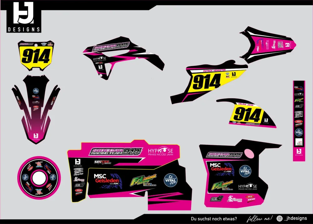 Dekor Kit - Gespann - Für alle Modelle APX Offroad