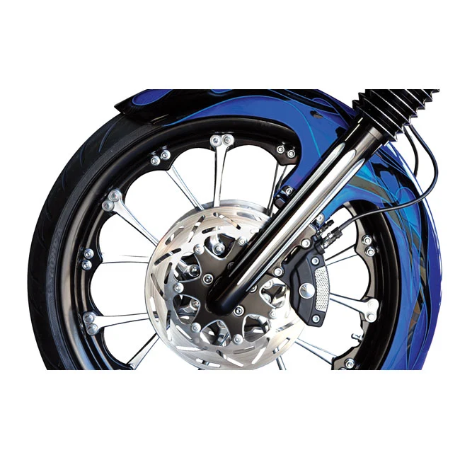 Hot Legs Deep Cut, Schwarz für Harley-Davidson Arlen Ness