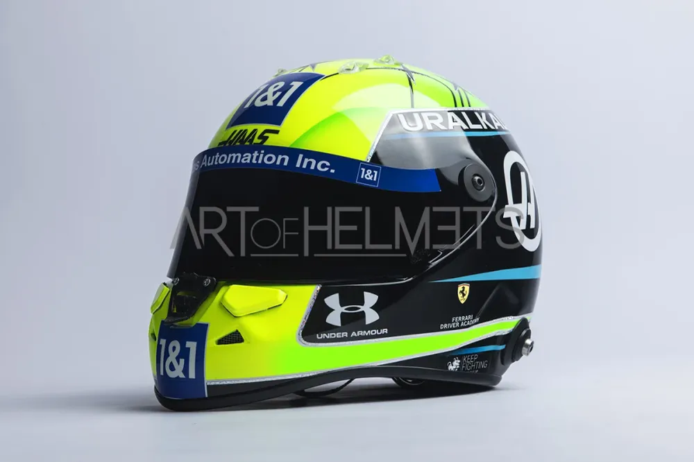 Mick Schumacher 2022 F1 Full-Size 1:1 Helm-Replik Art of Helmets