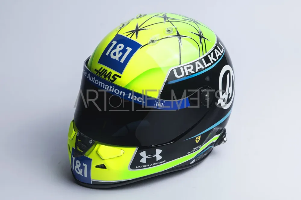 Mick Schumacher 2022 F1 Full-Size 1:1 Helm-Replik Art of Helmets