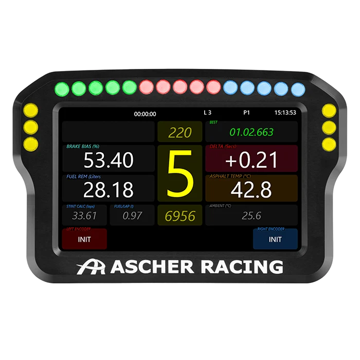 Ascher Racing Dashboard 4"