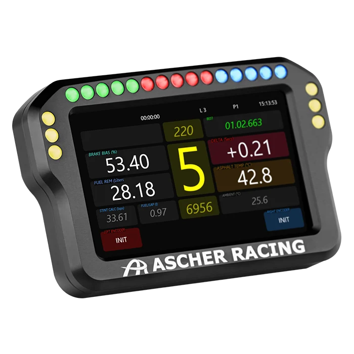 Ascher Racing Dashboard 4"