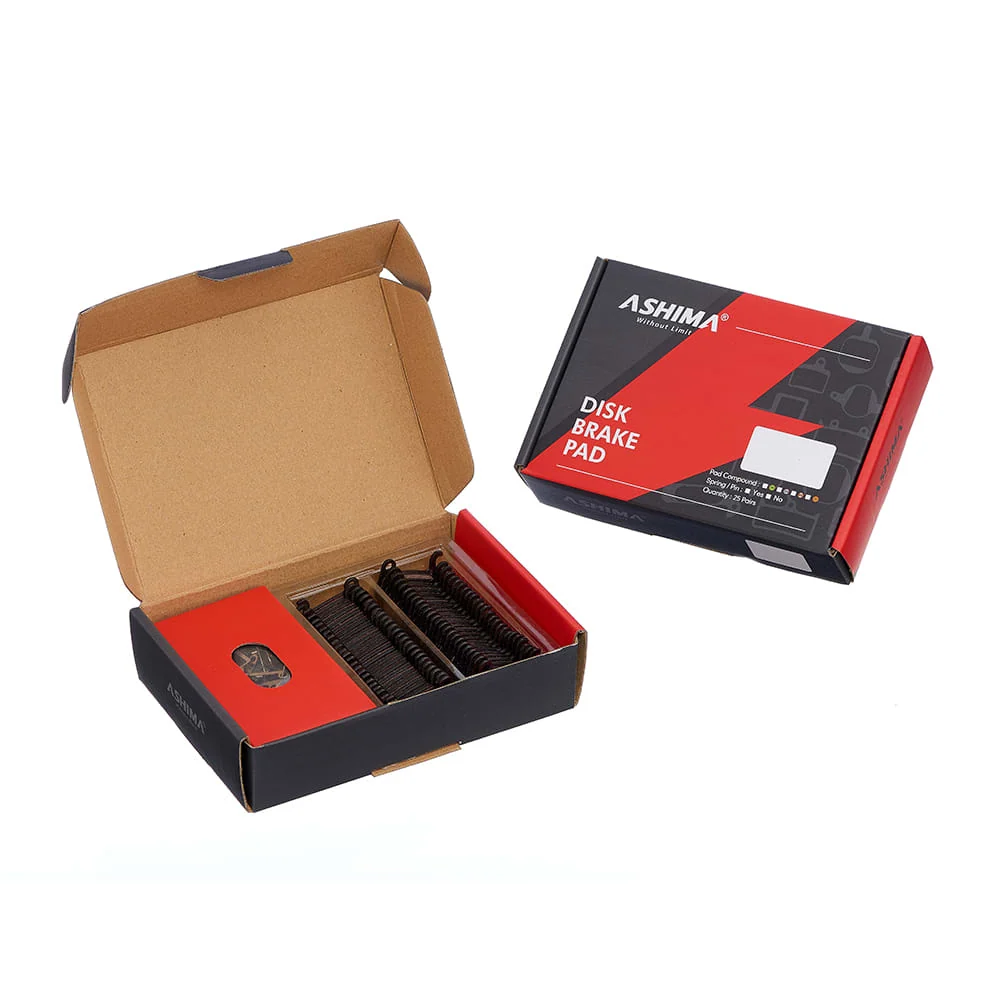 Organische Beläge für Anlage XTR-XT-LX SHIMANO (OEM Box 25CP) ASHIMA
