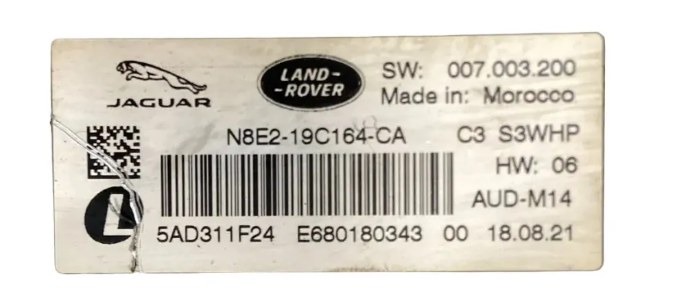 Audioverstärkersteuerung Jaguar E-Pace Cod. N8E2-19C164-CA (2017 > 2024)