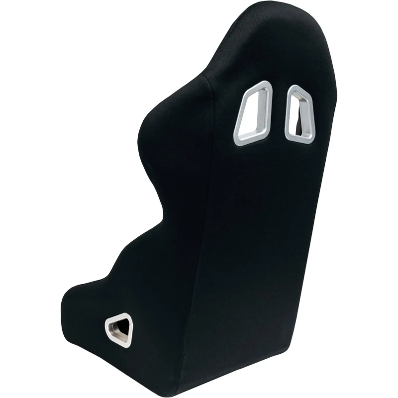AutoStyle, Sportsitze K5 - Schwarz - Feste Rückenlehne - inkl. Laufschienen, Textil