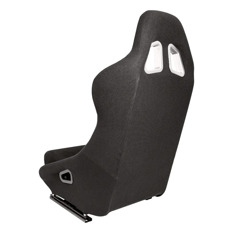 AutoStyle, Sportsitze BH - Schwarz - Feste Rückenlehne - inkl. Laufschienen, Textil