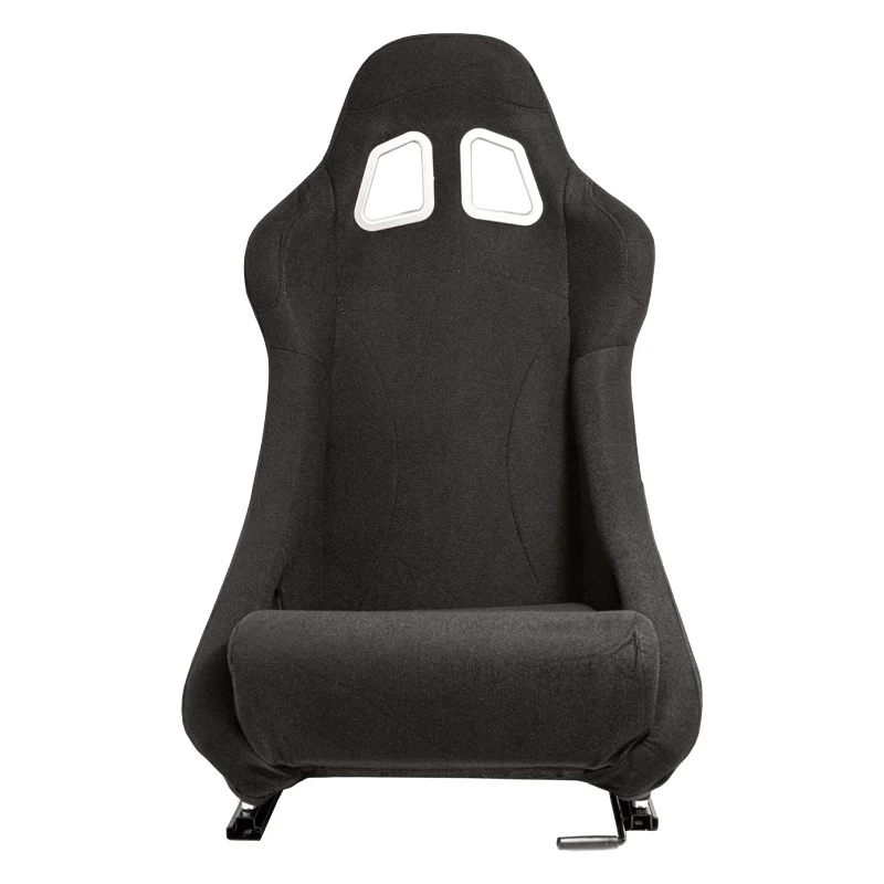 AutoStyle, Sportsitze BH - Schwarz - Feste Rückenlehne - inkl. Laufschienen, Textil
