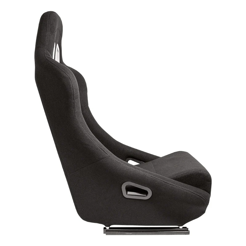 AutoStyle, Sportsitze BH - Schwarz - Feste Rückenlehne - inkl. Laufschienen, Textil