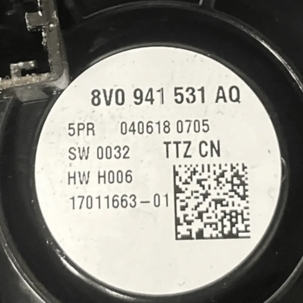 Befehls- / Switch -Controller -Regulation Audi Q2 Lichter (2016 -) COD: 8v0941531aq