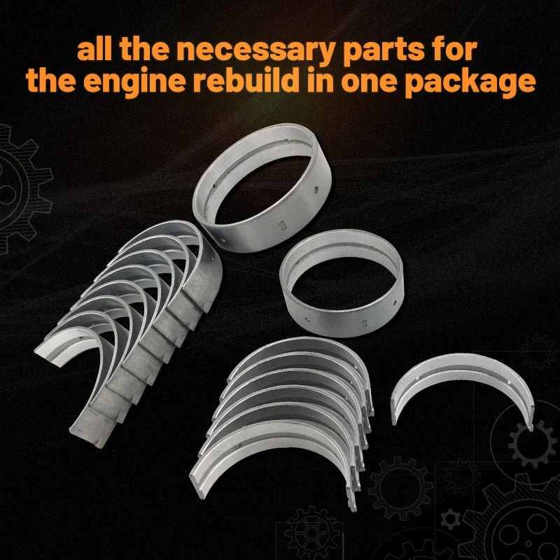 Überholungs-Umbausatz, passend für Doosan D24 D24NAP-Motoren, Aftermarket-Ersatz für Bobcat-Lader S650 T595 S630 T630 T650...