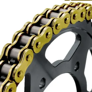 BikeMaster 520x130 BMXR X-Ring Chain - Gold/Gold