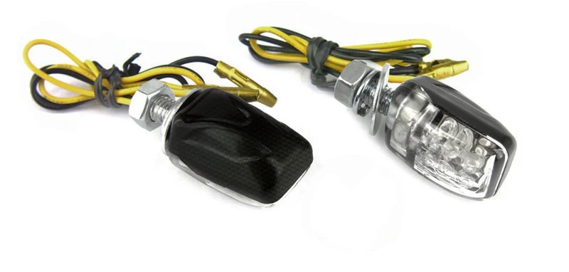 Blinker BIHR Micro 6 LED Carbon universell