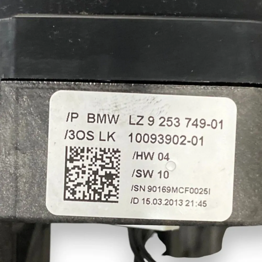 Blinkerschalter + Spiralanschluss BMW 3er Reihe F30 (2012-2019) Cod: lz9253749-01