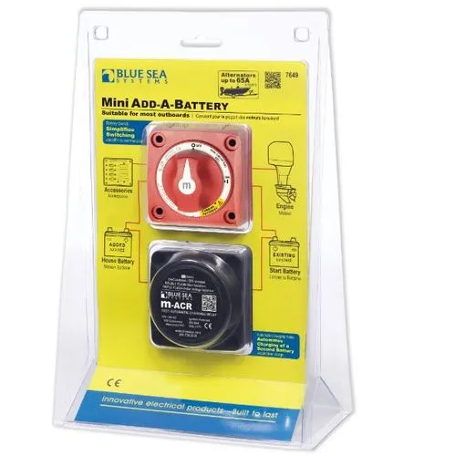 Blue Sea Mini-Add--Batterie-Kit 65A