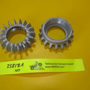 BMW R80 R100 R RT RS GS 52mm Auspuffmuttern Sternmuttern Exhaust star nut