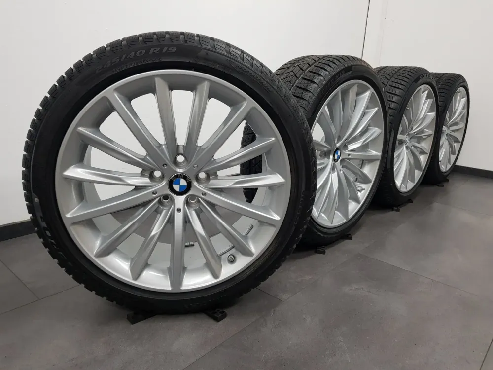 BMW Winterreifen 19 Zoll Felgen 5er G30 G31 633 Winterräder 6863419 Pirelli *RSC