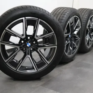 BMW 18 Zoll Felgen 4er G26, i4 M858 Sommerreifen Sommerräder 8747286 858 DOT23