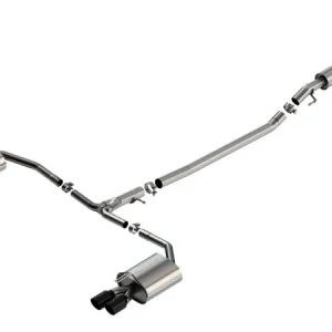 Borla 21-23 Hyundai Sonata N Line 2.5L i4 AT FWD 4DR 2.00in 2.75in S-Type Exhaust - Black Chrome