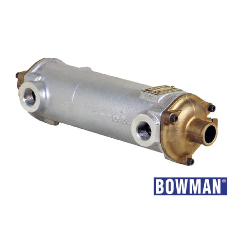 Bowman, Ölkühler EC 140, 3/4" Öl, Wasser 45 mm, 16,0 kW, 444 mm, Ø 87,0 mm