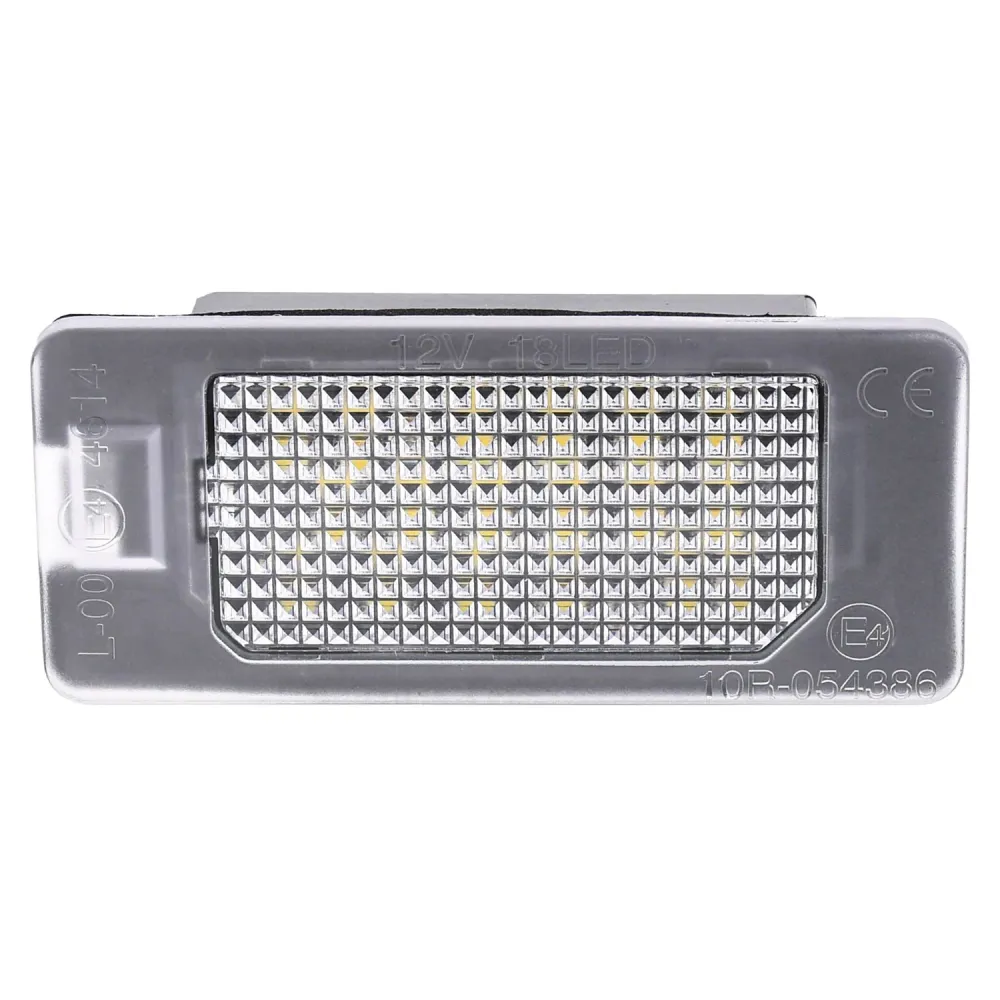 BRANDT AUTOMOTIVE Kennzeichenleuchten + Kabel 6000K LED + Widerstand kompatibel mit AUDI A5 RS5 S5 8T 8F TT RS TTS 8J A1 8...