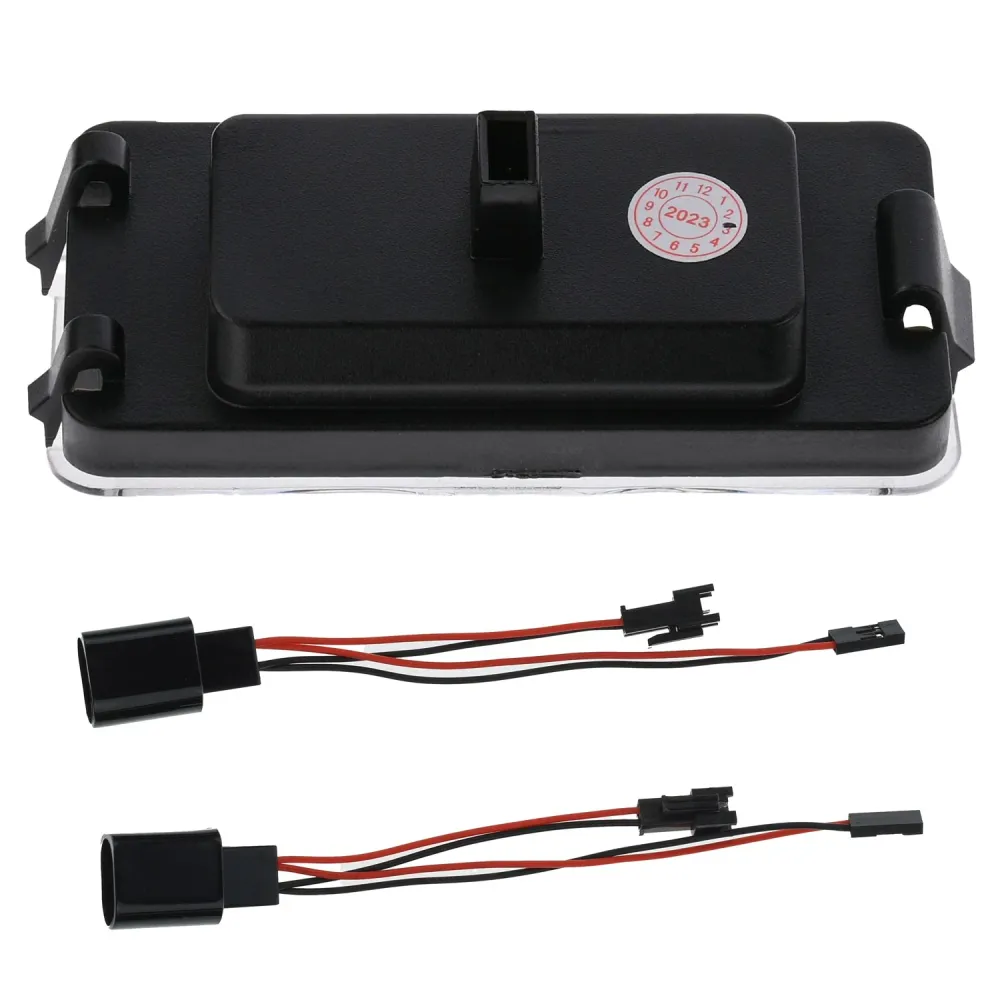 BRANDT Kennzeichenleuchten + Kabel LED kompatibel mit Seat Altea I 5P Arosa I 6H Cordoba I II 6K 6L2 Ibiza II 97-02 Ibiza...