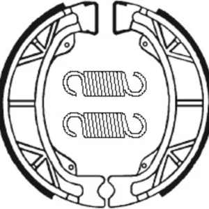 Bremsbacken Organisch BA012 passend für Honda ATC 125 1984-1987
