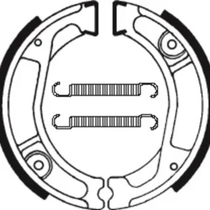 Bremsbacken Organisch BA029 passend für Honda XL 250 R 1982-1983