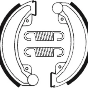 Bremsbacken Organisch BA030 passend für Honda XR 250 R 1981-1983