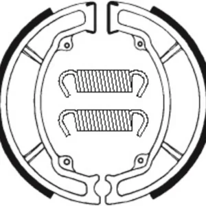 Bremsbacken Organisch BA034 passend für Yamaha XV 125 VIRAGO 1997-2000