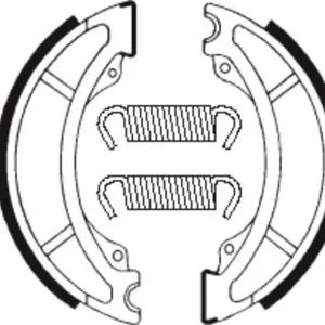 Bremsbacken Organisch BA036 passend für Yamaha YZ 250 1982-1984
